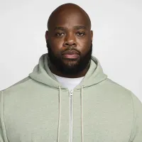 Nike Standard Issue чоловічі Dri-FIT Full-Zip баскетбольні Толстовка з капюшоном колір зелений