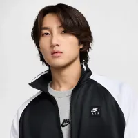 Nike Air мужские Poly-Knit Full-Zip Куртка цвет черный