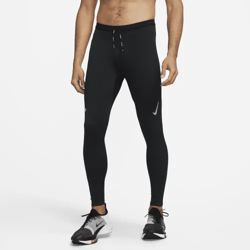 Nike Dri-FIT ADV AeroSwift чоловічі Racing Tights колір чорний