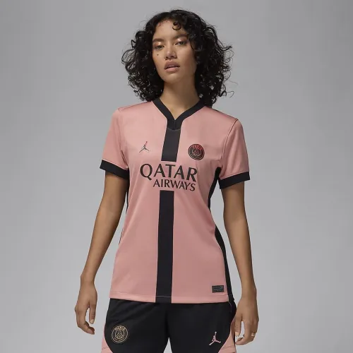 Nike Paris Saint-Germain 2024/25 Stadium Third жіноча Jordan Dri-FIT Soccer Replica Jersey Pink