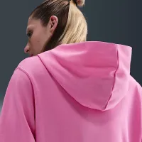 Nike Sportswear Chill Terry жіноча Loose Full-Zip French Terry Толстовка з капюшоном Pink