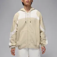 Nike Jordan мужские оверсайз Full-Zip Толстовка с капюшоном цвет коричневый