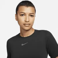 Nike Swift Wool женская Dri-FIT Short-Sleeve Running Top цвет черный