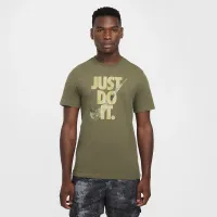 Nike чоловічі Dri-FIT Short-Sleeve Fitness футболка колір зелений