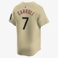 Corbin Carroll Arizona Diamondbacks City Connect чоловічі Nike Dri-FIT ADV MLB Limited Jersey колір коричневий