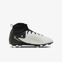 Nike Jr. Phantom Luna 2 Club Little/Big дитячі MG High-Top футбольні бутси колір білий