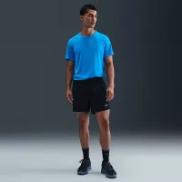 Nike Miler мужские Dri-FIT UV Short-Sleeve Running Top синий