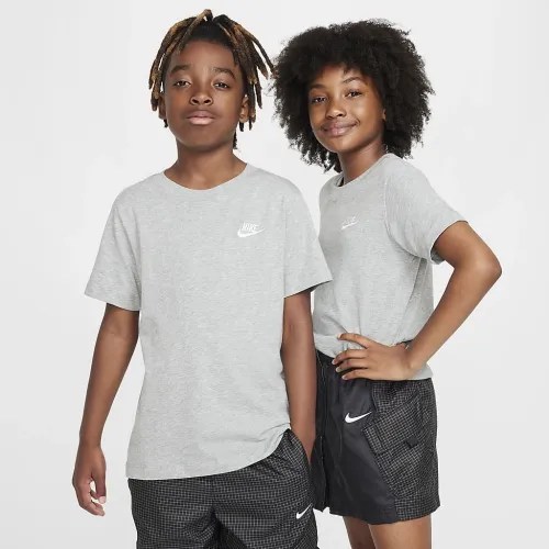 Nike Sportswear Big детские футболка цвет серый