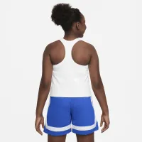 Nike Swoosh Big дитячі (Girls') Dri-FIT Tank Sports Bra (Extended Size) колір білий