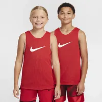 Nike Big детские Dri-FIT Reversible Jersey цвет черный