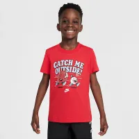 Nike Little детские Baseball футболка цвет красный