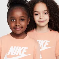 Nike Futura Little дитячі Everколір зелений футболка Orange