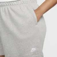 Nike Sportswear Club Fleece женская Mid-Rise шорты (большие размеры) цвет серый