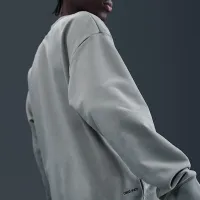 Nike мужские Dri-FIT Fleece Running Crew цвет серый