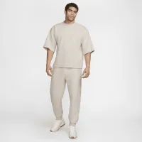 Nike Tech мужские Short-Sleeve Fleece Top цвет коричневый