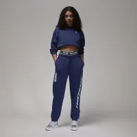 Nike Jordan Brooklyn Fleece жіноча Pullover Толстовка з капюшоном блакитний