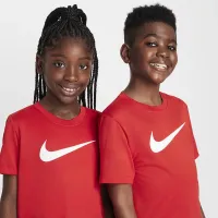 Nike Legend Big детские Dri-FIT футболка цвет красный