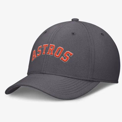 Houston Astros Swoosh чоловічі Nike Dri-FIT MLB Hat колір сірий
