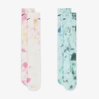 Nike Everyday Plus Cushioned Crew шкарпетки (2 пар) різнокольорові
