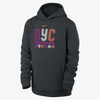 Nike Big дитячі Tennis Pullover Толстовка з капюшоном колір чорний