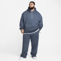 Nike Solo Swoosh чоловічі Open-Hem Fleece Pants блакитний