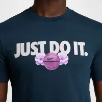 Nike чоловічі Dri-FIT баскетбольні футболка блакитний