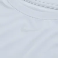 Nike One Classic женская Dri-FIT Cropped Tank Top синий