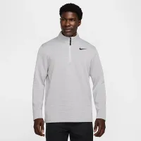 Nike Victory чоловічі Dri-FIT Therma Flex 1/2-Zip для гольфу Top колір сірий