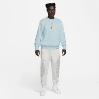 Nike Ja Standard Issue чоловічі Dri-FIT Crew-Neck баскетбольні Top блакитний
