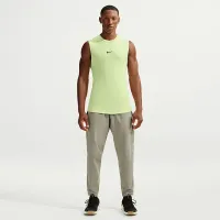 Nike Pro мужские Dri-FIT Tight Sleeveless Fitness Top цвет зеленый