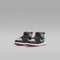 Nike Jordan 1 Mid Baby/Toddler Кросівки колір чорний