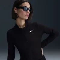 Nike Tour жіноча Dri-FIT ADV 1/2-Zip для гольфу Top колір чорний