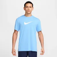 Nike Swim Hydroguard мужские Short-Sleeve Top синий