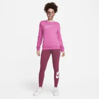 Nike Sportswear Essential женская С высокой Талией Logo лосины цвет красный