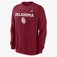 Oklahoma Sooners Primetime Primary Stack мужские Nike College Pullover Crew цвет красный