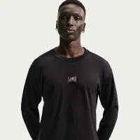 Nike Sportswear Long-Sleeve футболка цвет черный