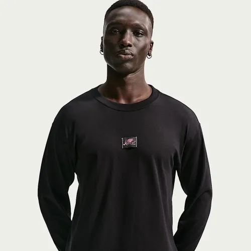 Nike Sportswear Long-Sleeve футболка цвет черный