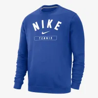 Nike Tennis мужские Crew-Neck свитшот синий