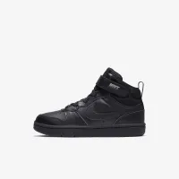 Nike Court Borough Mid 2 Little дитячі Кросівки колір чорний