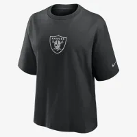 Las Vegas Raiders Boxy жіноча Nike NFL футболка колір чорний