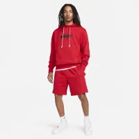 Nike Dri-FIT Standard Issue чоловічі Pullover баскетбольні Толстовка з капюшоном колір червоний