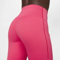Nike Universa женская Medium-Support С высокой Талией 7/8 лосины с карманамиPink