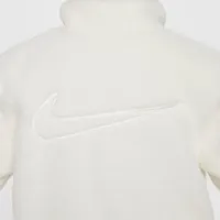 Nike Little дитячі Faux Fur Куртка колір білий