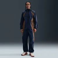 Nike Tech чоловічі Dri-FIT Woven Color-Block Windrunner Loose Куртка блакитний