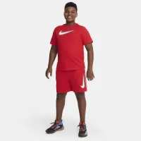 Nike Dri-FIT Icon Big дитячі (для хлопчиків) Graphic тренувальні Top (Extended Size) колір червоний