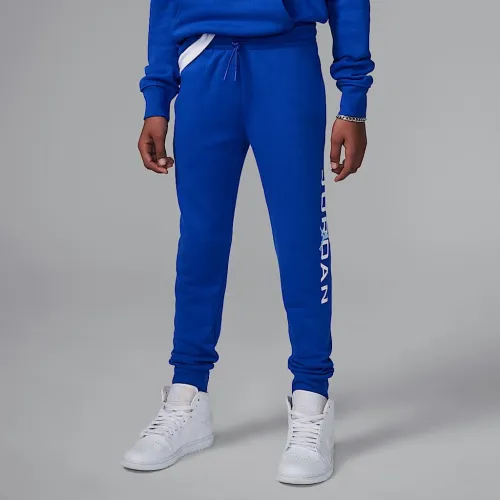 Nike Jordan Big детские Baseline Fleece Pants синий