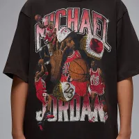 Nike Jordan Flight Essentials чоловічі оверсайз футболка колір чорний