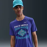 Nike Rise 365 чоловічі Dri-FIT Short-Sleeve Running Top колір фіолетовий