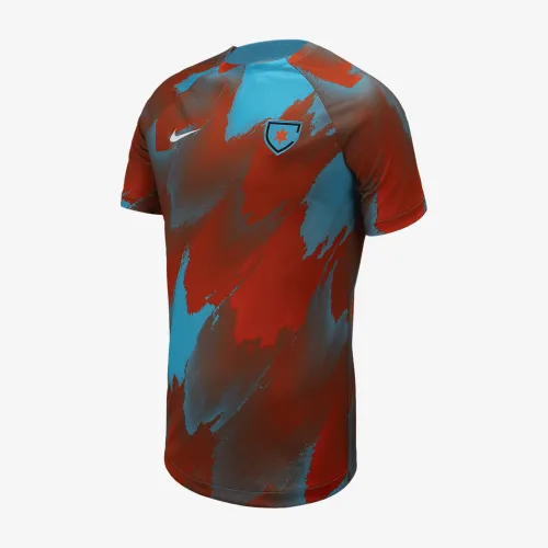 Chicago цвет красный Stars Big детские Nike NWSL Pre-Match Top синий