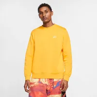 Nike Sportswear Club Fleece мужские Crew Yellow